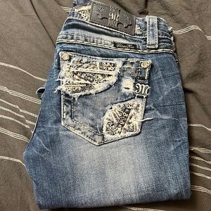 Miss me size 27 boot cut jeans